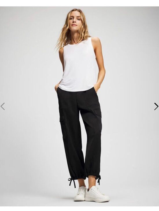Soma Pants - Soma 24/7 Satin Relaxed Cargo Jogger Pant - XXL